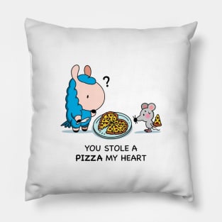 You stole a pizza my heart Pillow