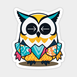 Hello Mr. Owl Magnet