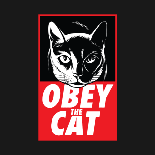 Obey the Cat T-Shirt