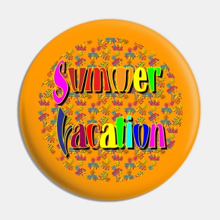 summer vacation for optimistic people Pin