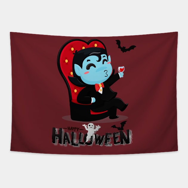 Gift for Halloween Tapestry by Khang_Vu