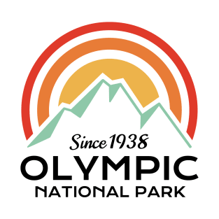 Olympic National Park Retro T-Shirt