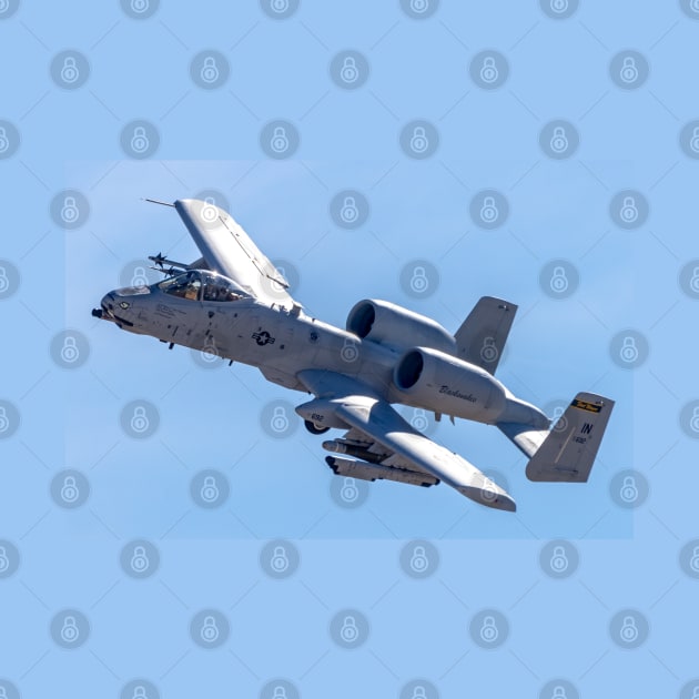 A-10 Warthog #692 banking by acefox1