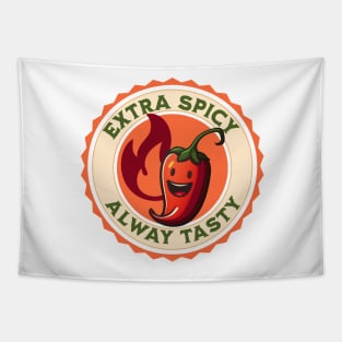 Extra Spicy Chili Pepper Tapestry