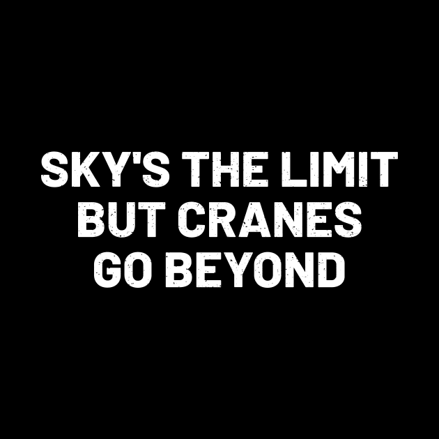 Sky's the limit, but cranes go beyond by trendynoize