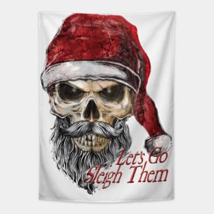 The Death of Christmas - Lets Go Sleigh Them Tapestry