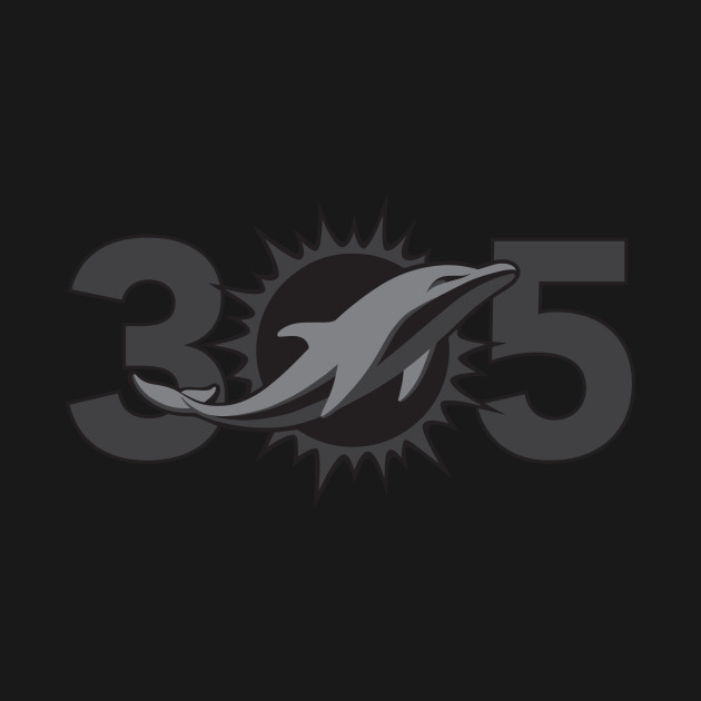 305 PRIDE - Miami Dolphins - T-Shirt