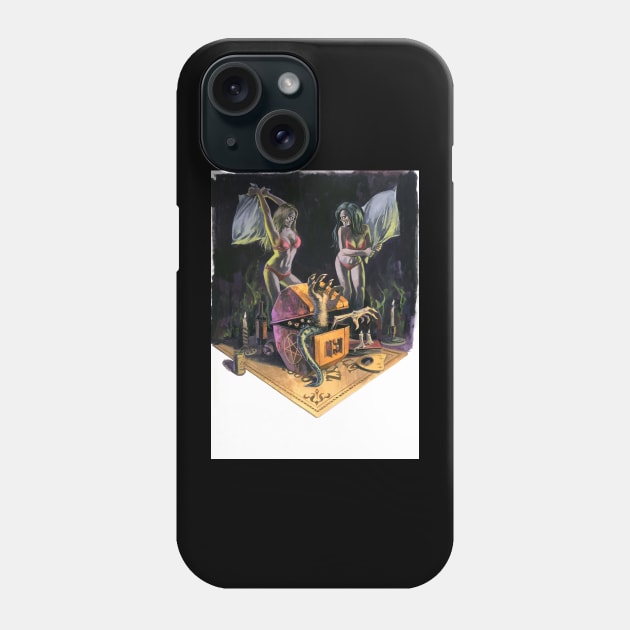 Satan's Slumber Party Phone Case by Schlock And Awe Films 