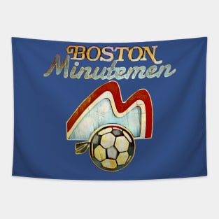 Boston Minutemen Soccer Tapestry