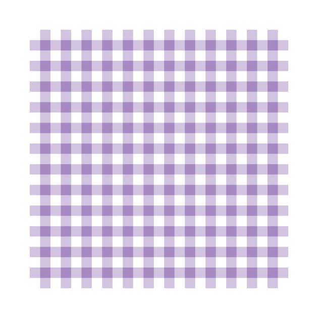 Purple Gingham Pattern by Ayoub14