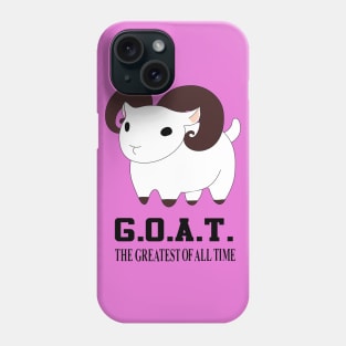 The G.O.A.T. Phone Case