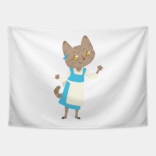 Belle cat Tapestry