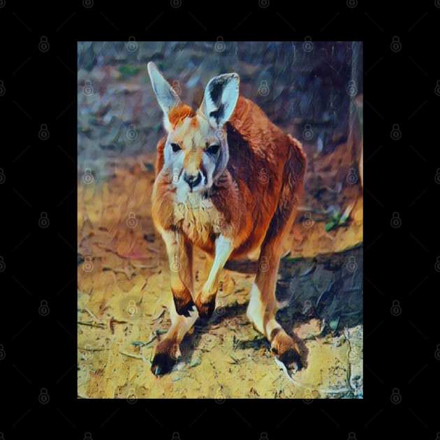 Australian joey kangaroo by Kielly