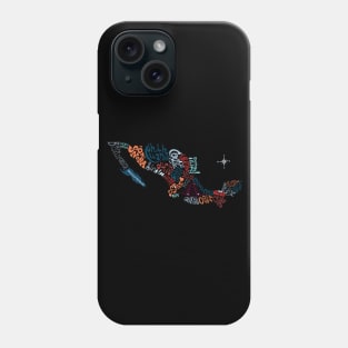 Mexico Map Phone Case