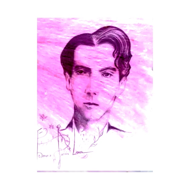 Self-Portrait of Garcia Lorca by mindprintz