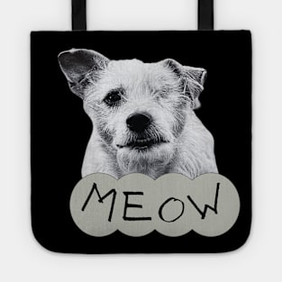 One eyed dog meow Tote