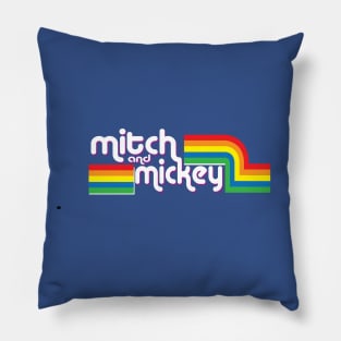 Mitch And Mickey Pillow