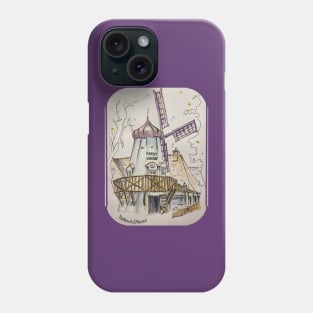 Solvang, Windmill Phone Case