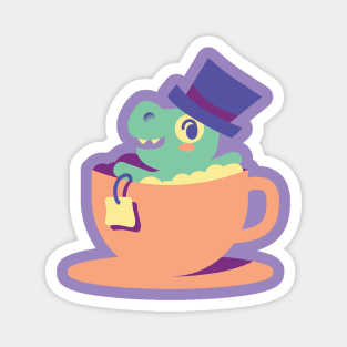 Tea Rex Magnet