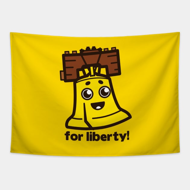 For Liberty Tapestry by Johnitees