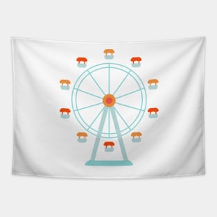 Ferris Wheel Icon Tapestry