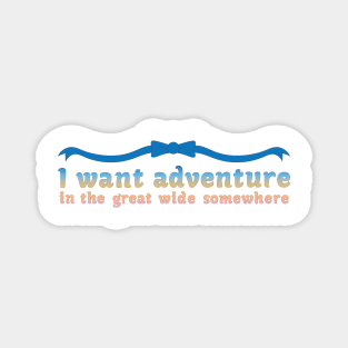 Beauty's Adventure Magnet