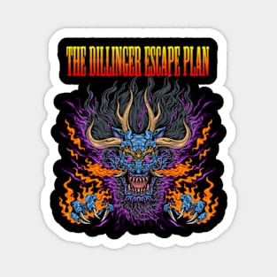 THE DILLINGER ESCAPE PLAN MERCH VTG Magnet