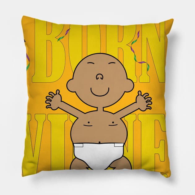 Born To Win Pillow by TheCornucopia