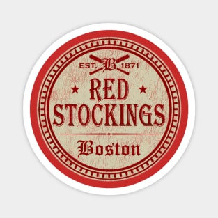 Boston Red Stockings Worn Magnet