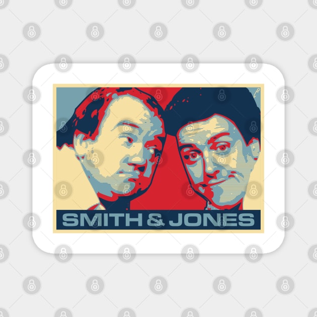 Smith & Jones Magnet by DAFTFISH