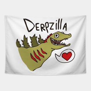 Derpzilla Tapestry