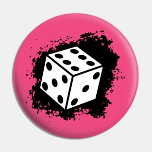 roll the dice, lucky charm Pin