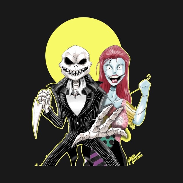 Jack and Sally by ArtbyMyz