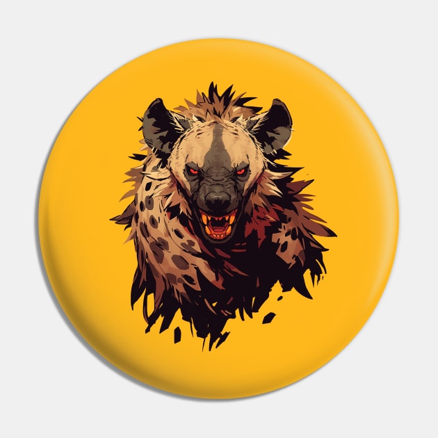 hyena Pin by StevenBag