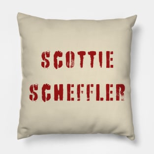 Scottie Scheffler Pillow