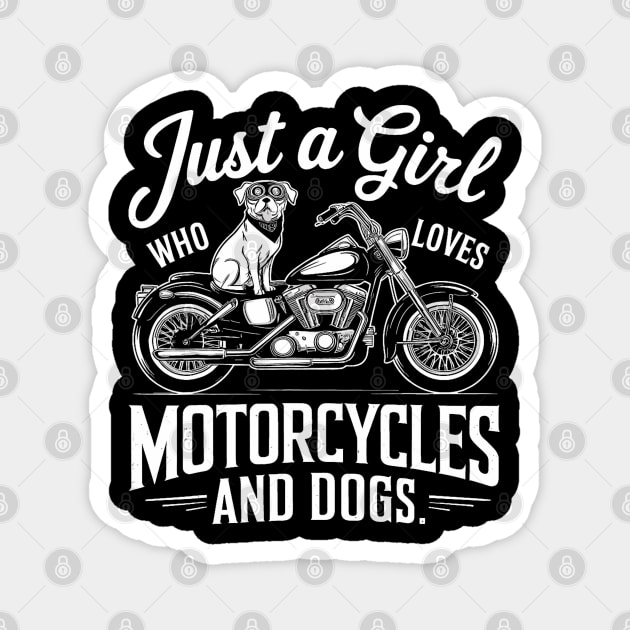 Just a girl Magnet by Graphic tees