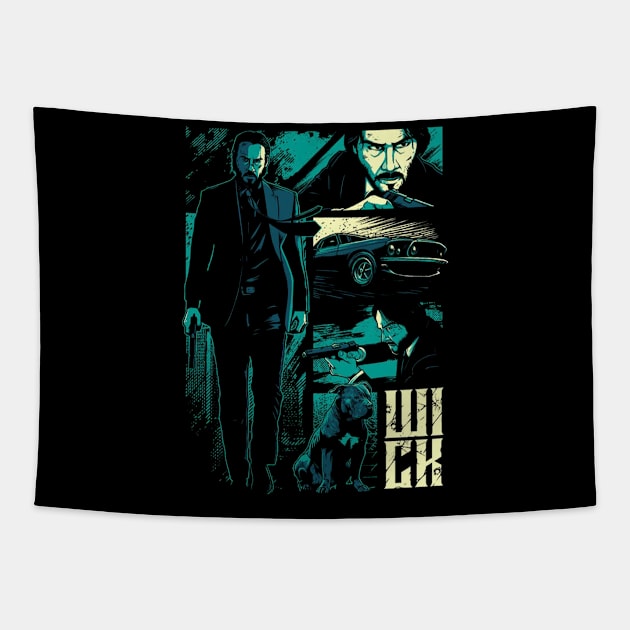 W.I.C.K. Tapestry by Samber