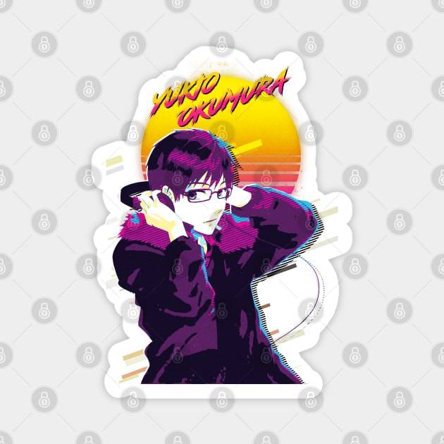 Yukio Okumura - Ao no Exorcist (Blue Exorcist) Magnet by 80sRetro