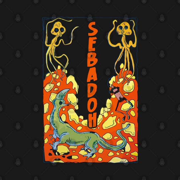 Sebadoh -------- Original Retro Fan Design by unknown_pleasures