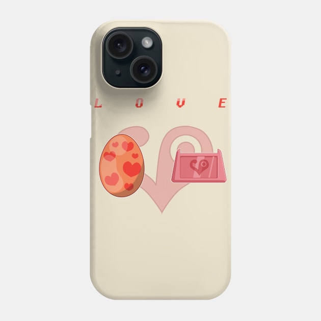 Digimon: Love Phone Case by Decokun