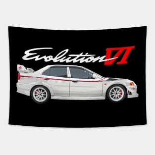 TOMMI MAKINEN EVO 6 WHITE Tapestry