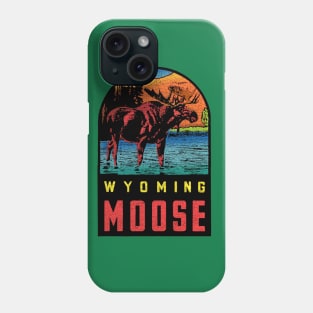 Wyoming Moose Phone Case