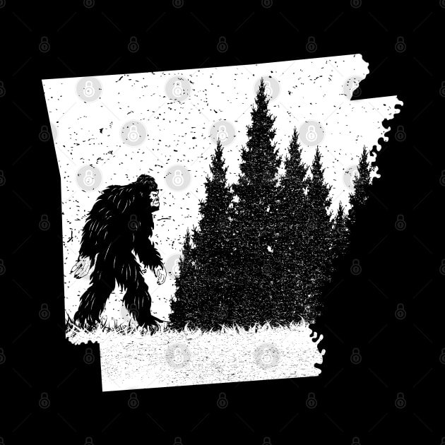 Arkansas Bigfoot by Tesszero