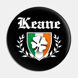 Keane Shamrock Crest Pin