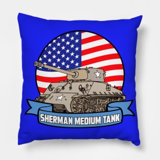 SHERMAN MEDIUM TANK Pillow