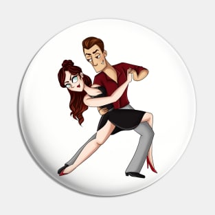 Argentine Tango Pin