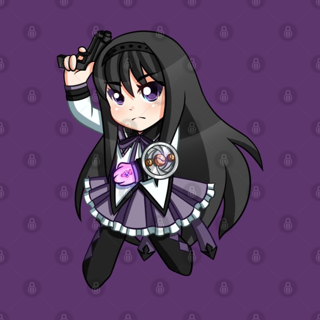 Homura Akemi by colorful-kitten