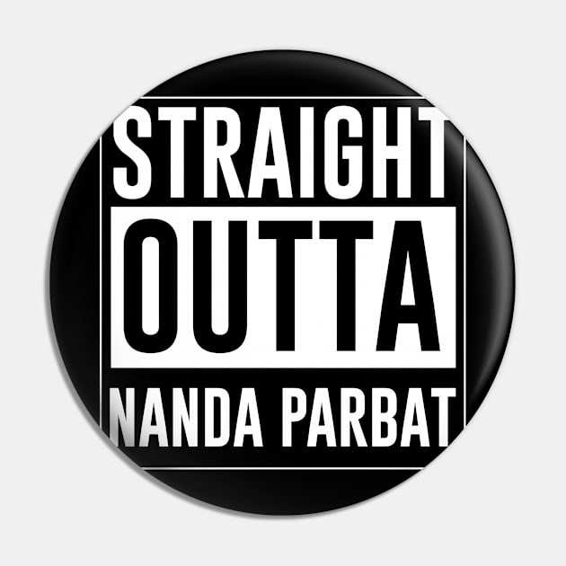 Straight outta Nanda Parbat Pin by Heroified