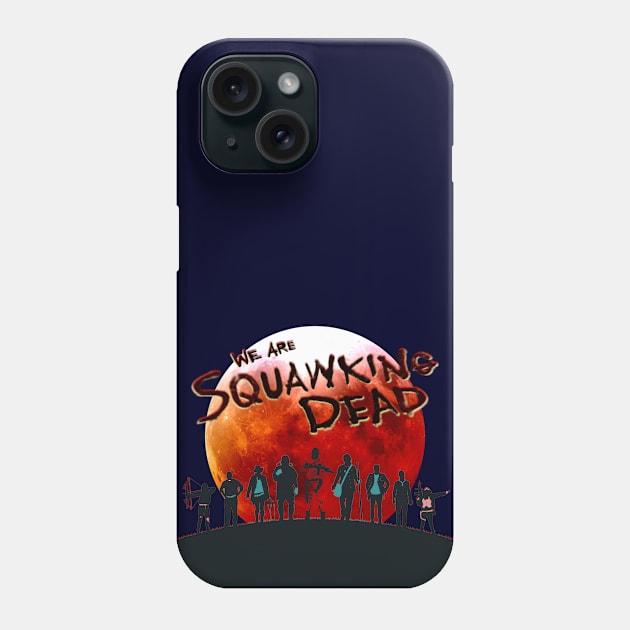 TWD Season 11C Art Phone Case by SQUAWKING DEAD