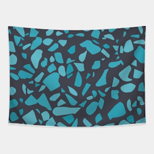 Blue Terrazzo Tapestry